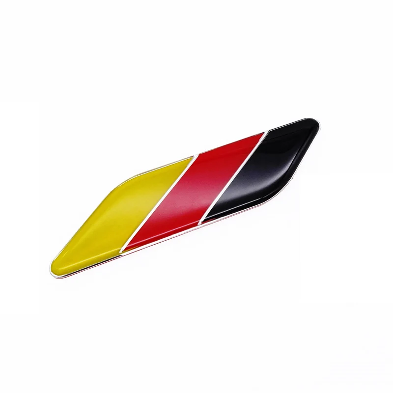 Adesivo universale per auto bandiera tedesca emblema distintivo emblema Deutsch paraurti anteriore decorazione griglia decalcomania automatica per Benz VW Audi Golf  34