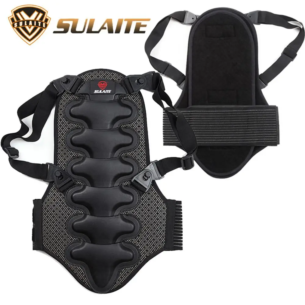 2021 Sports Protective Guard Gear Back Protector Armor Anti-fall Bicycle Motorcycle Spine Detachable Adults Cycling Accessories