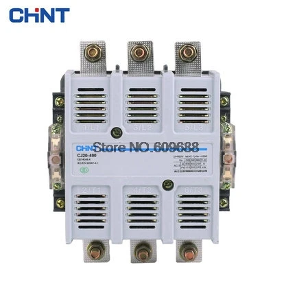 

Original CHNT CJ20 CJ20-63 CJ20-100 AC Contactor CJ20-63 Single Phase 220V 3 Phase 380V CHINT