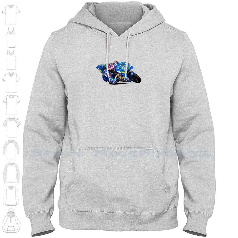 Alex Collectable Edition 03 Long Sleeve Hoodie Sweatshirt Andrea Davizioso Andrea Davizisioso Gp Grandprix 20 El Paris France