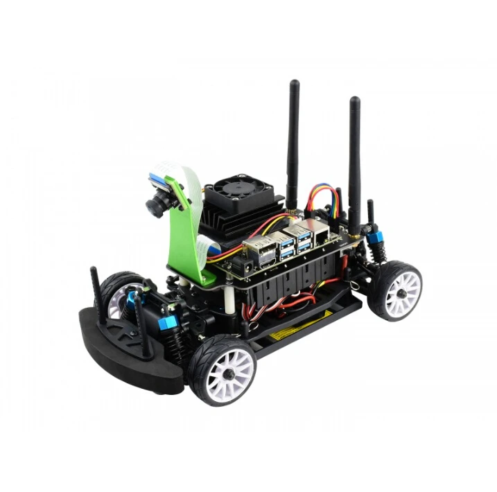 

Waveshare JetRacer Pro AI Kit, High Speed AI Racing Robot Powered by Jetson Nano 4GB, Pro Version