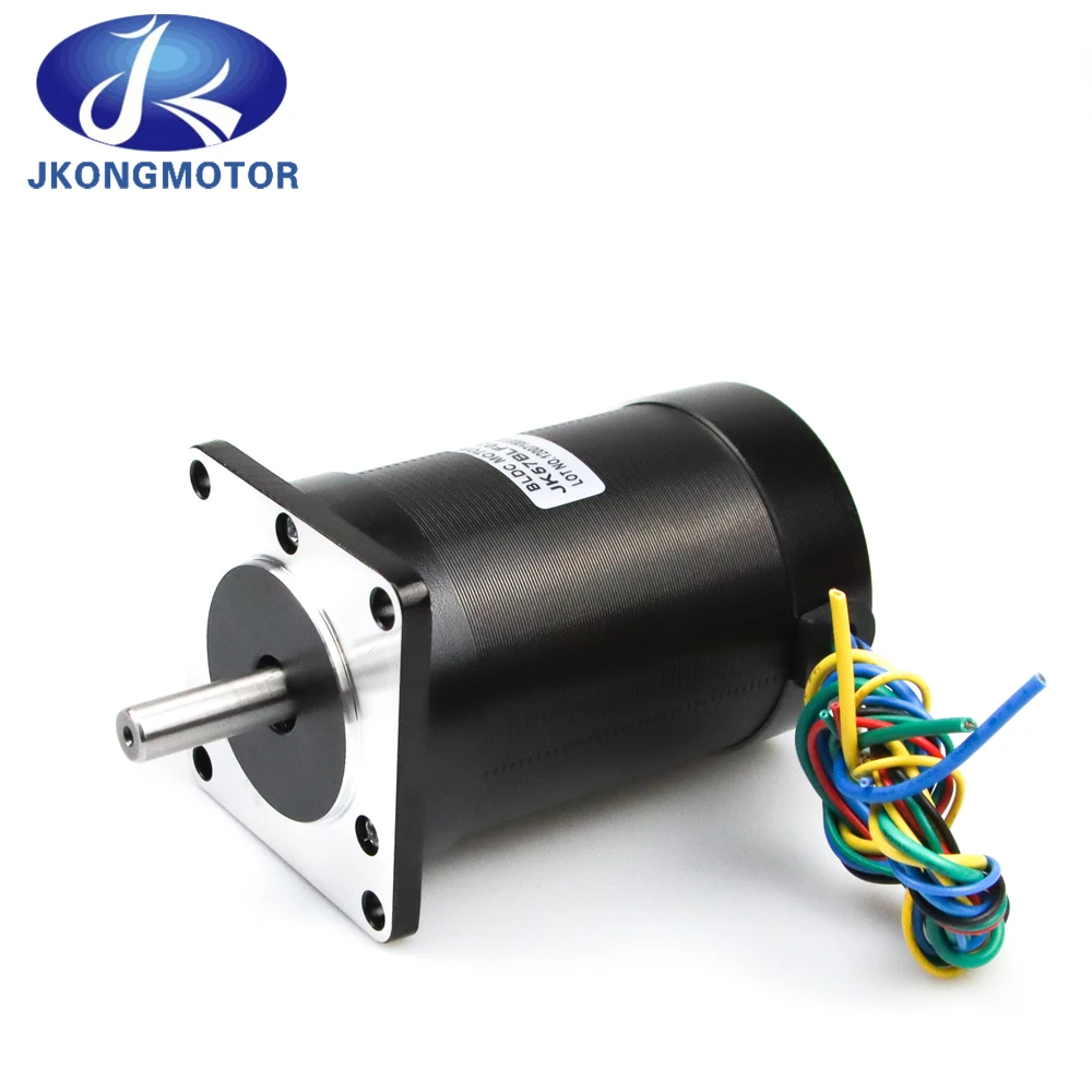 Imagem -06 - Motor sem Escova 36v 138w 5.3a e 57 mm dc Fases Polos Eixo Redondo 57*57*87 mm 033n. m 4000rpm Motor Bldc de 36v Motor Bldc com Corredor