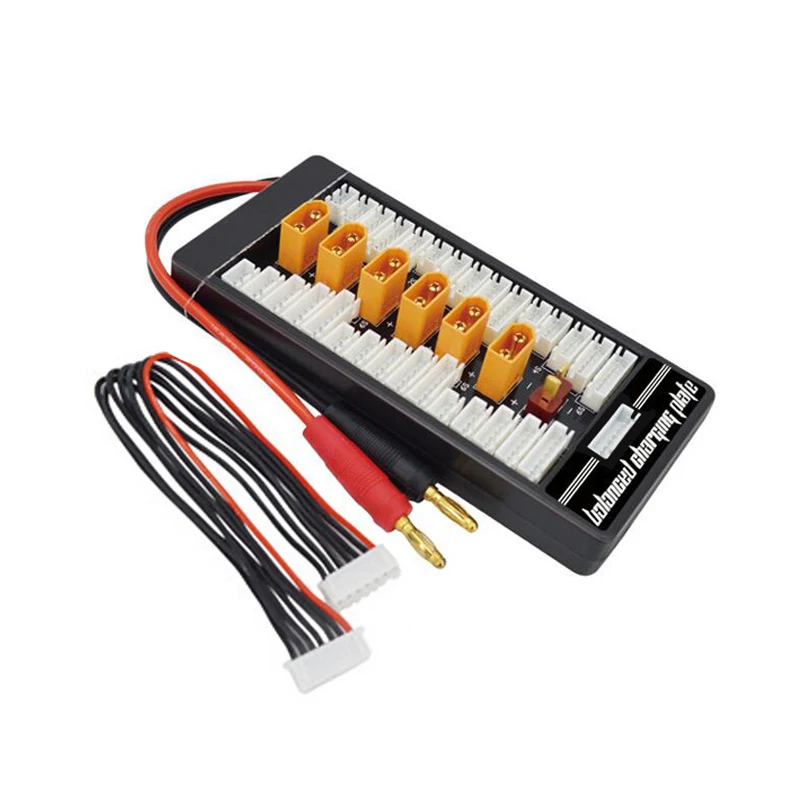 B6 Parallel Charging Board Balance T Plug XT60 for Lipo 2S - 6S XT60 Battery Charger Line RC car aircraft drone