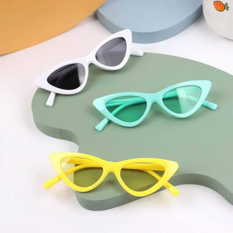 Baby Sunglasses Girls Boys Kids Sun Glasses Candy Color Cat Eye Eyewear Children Shades For Children Oculos De Sol UV400