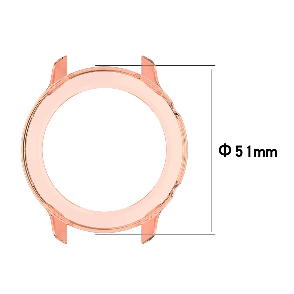 นาฬิกากรณีนุ่มTPUหน้าจอป้องกันShellสำหรับTicwatch GTX Smartwatchอุปกรณ์เสริม