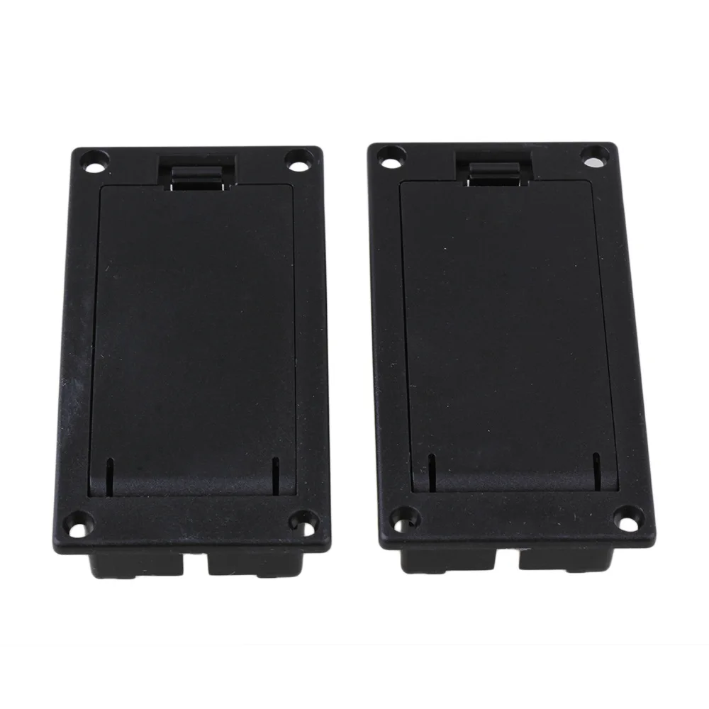 Pair Acoustic Guitar Equalizer Battery holder case for 9v battery 69 x 41 x 25 mm