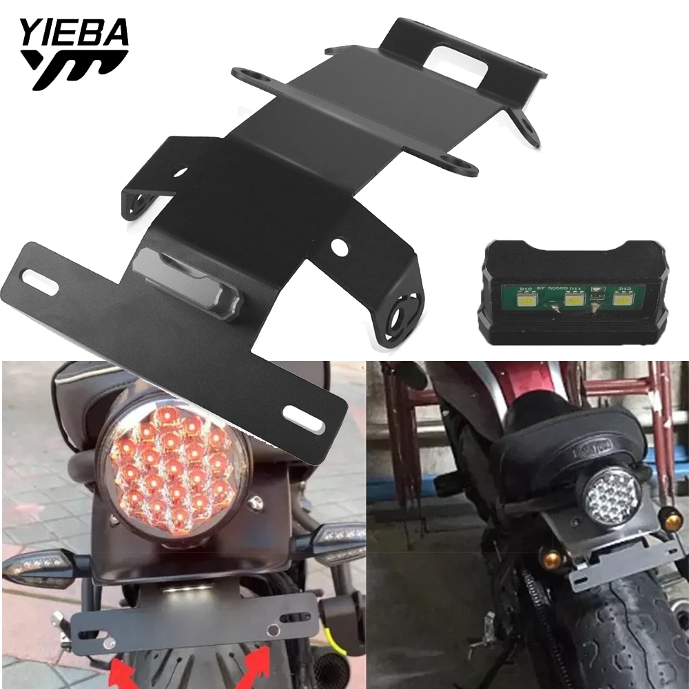 

For Yamaha XSR700 2015-2017 2018 2019 2020 2021 Tail Tidy Fender Eliminator kit License Plate Holder Bracket XSR 700 2015-2020