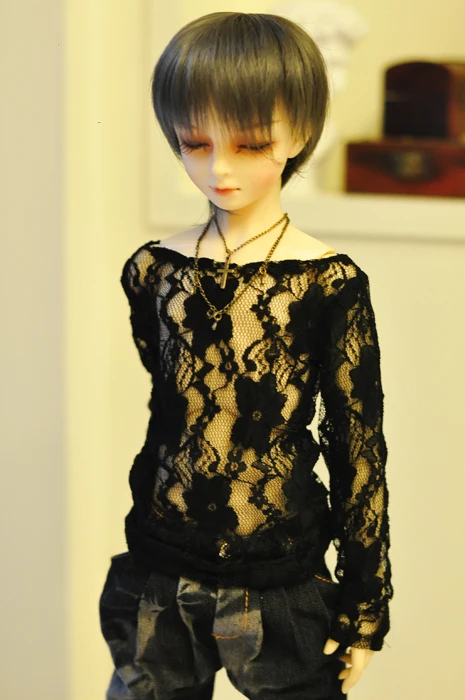 

1/4 1/3 весы BJD одежда кружевной топ сетчатая футболка для BJD/SD MSD SD13 SD17 SSDF ID72 HID сильные аксессуары для кукол дяди C0122