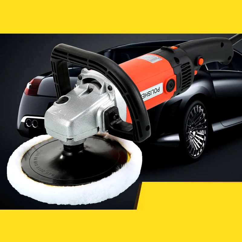 

220V electric car waxing machine car polishing machine adjustable speed polishing waxing tools auto parts power tools