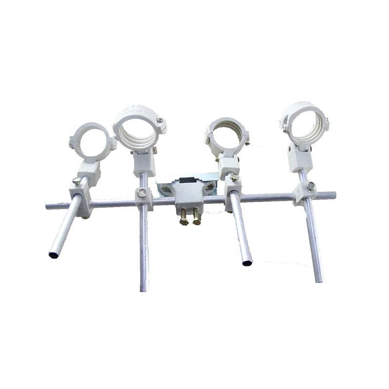 Universal Single Dish LNB Bracket Holder Mount for 40mm or 30mm Ku Bnad LNB FTA-US Vertical Height Adjustment Scale