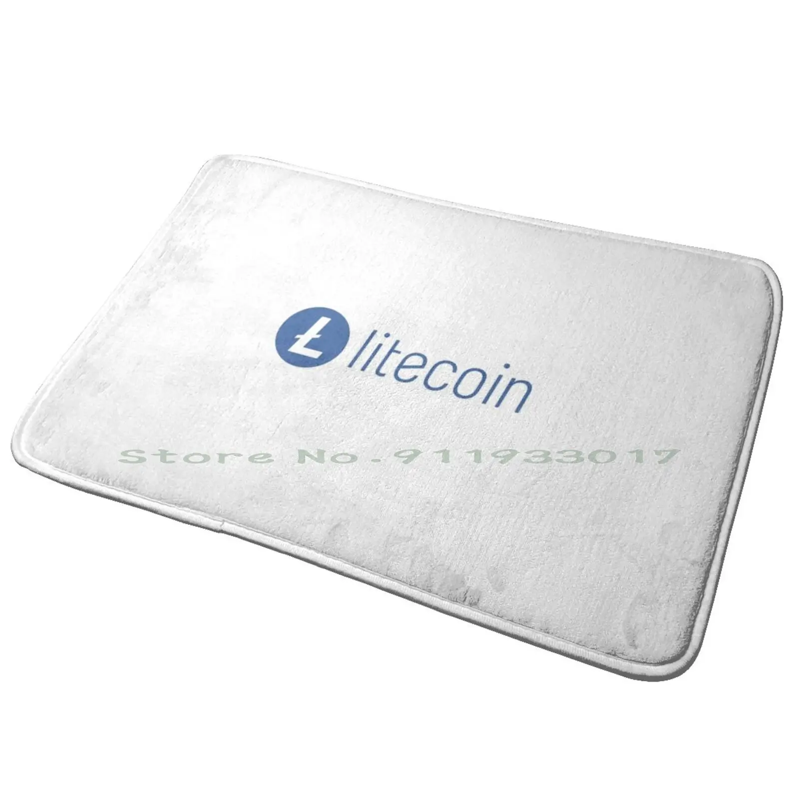 Litecoin Logo Entrance Door Mat Bath Mat Rug Best Selling Priest Stuff Priest Trending Priest Populer Priest Discount Priest