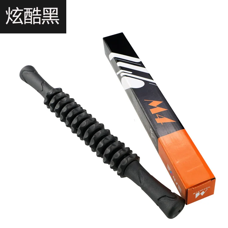 M4 체육관 근육 마사지 롤러 요가 스틱 바디 마사지 릴렉스 도구 근육 롤러 스틱