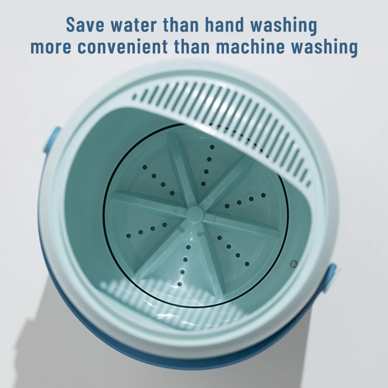 Mini Underwear Washer Portable Washer Small Home Washing Machine Ideal for RVs Apartments Dorms Ivory Easy to Use