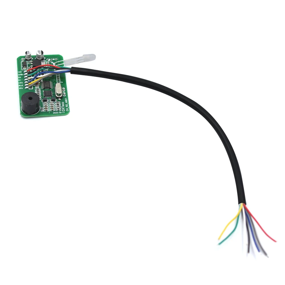 Decodificador de tarjeta RFID de doble frecuencia, módulo lector RFID de 125KHz, TK4100, 13,56 Mhz, Wiegand 26/34, placa de salida para Control de