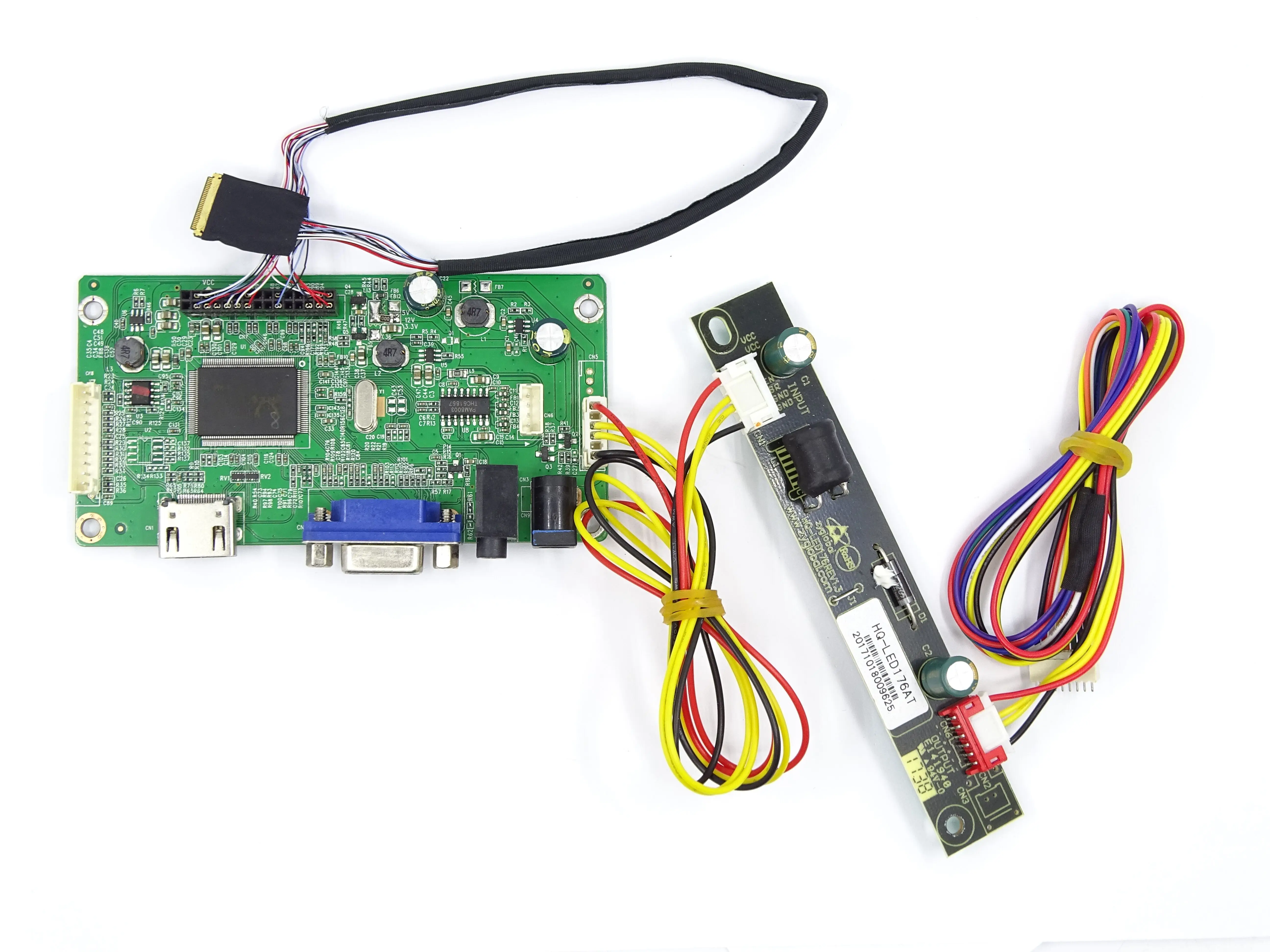 

Светодиодный контроллер VGA LCD, 30-контактный eDP-комплект «сделай сам» для LM215WF3(SD)(D1)/ SDD2/ SDD3 SDD4 MAC A1418 1920X1080, совместимая с HDMI панель монитора