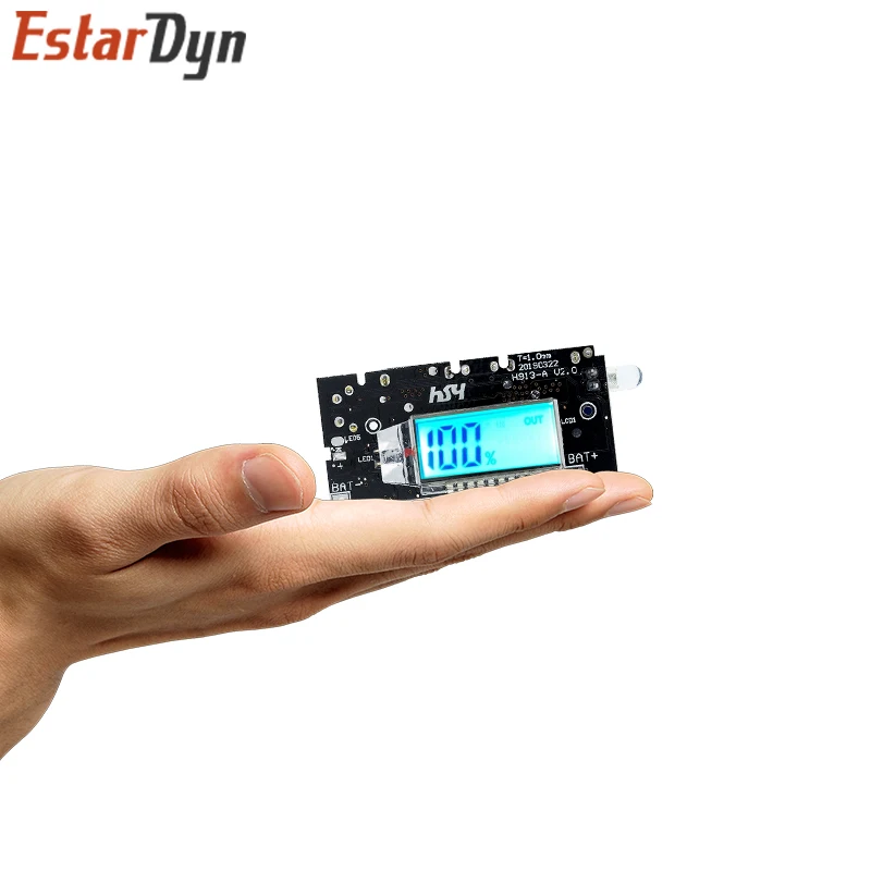 Dual USB 5V 1A 2.1A Mobile Power Bank 18650 Battery Charger PCB Power Module Accessories For Phone DIY New LED LCD Module Board