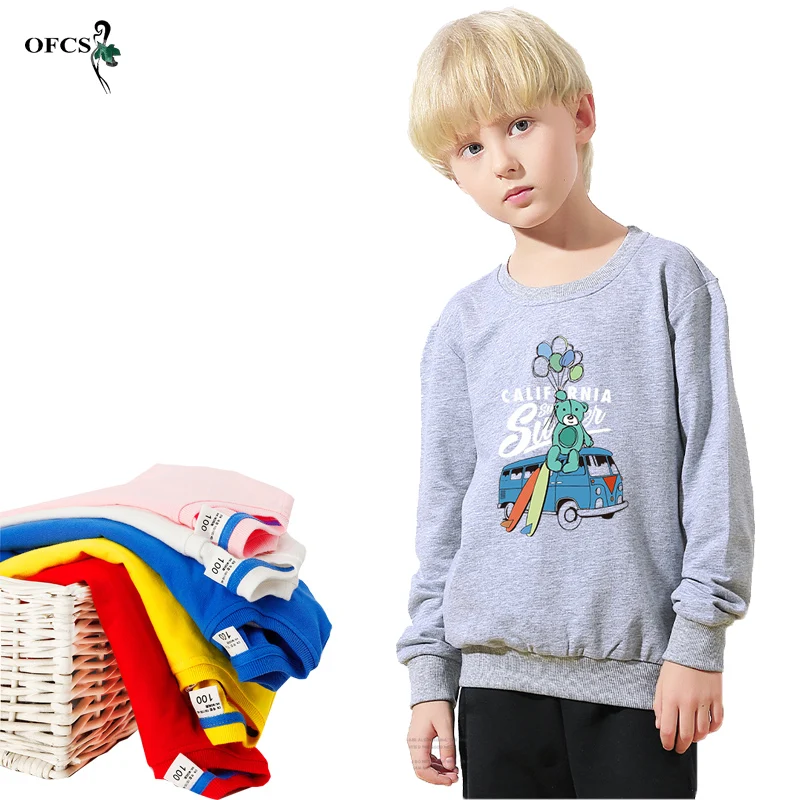 

Retail 2-12 Year Old Kids Hoodie Sweatshirt Creative Design Children Clothes Autumn Baby Sweater Girls Cartoon Knitted Pullovers