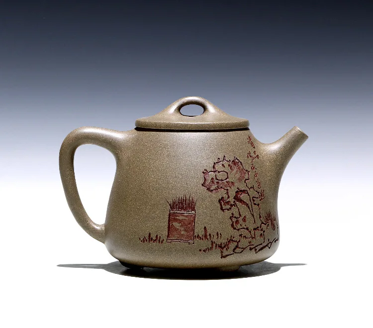 |TaoYuan 】 recommended yixing teapot xin-sheng li pure manual teapot crab shell green kaolinite with 220 cc