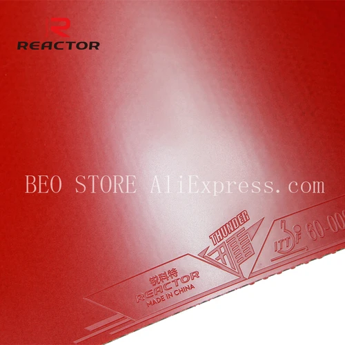 Imagen 2 del producto Reactor THUNDER Goma de tenis de mesa (offensiva de las orejas) Esponja de Ping Pong Original REACTOR Thunder