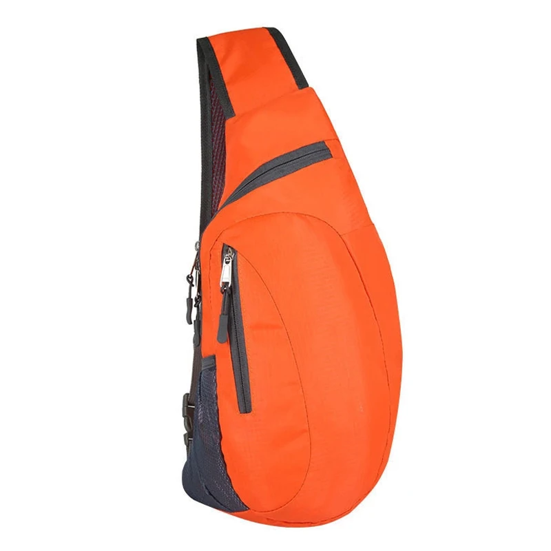 Unisex Chest Bag Pack Waterproof Travel Sport Nylon Crossbody Shoulder Sling Bags Men Women BHD2