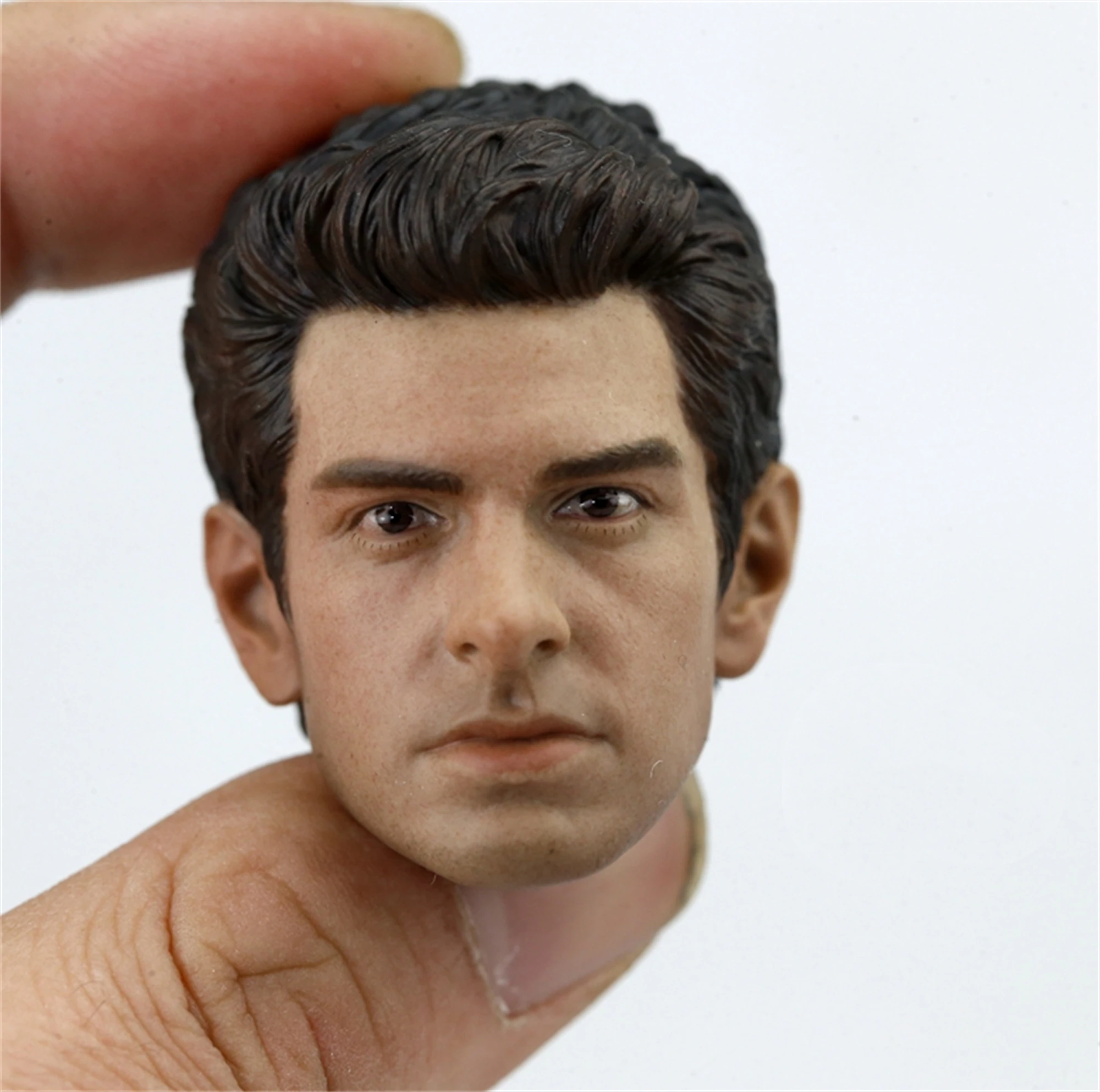 1/6 The Amazing Spider Peter Parker Andrew Garfield Head Sculpt Fit For 12'' TBLeague COOMODEL Action Figure Body