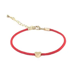 New Love Heart Bracelet Couple Wish Good Lucky Red String Charm Bracelets For Girls Men Women Lovers' Friendship Jewelry Gift