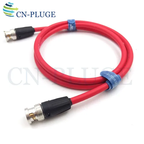 Canare LV-61S-Cable Coaxial de 75ohm, señal de vídeo para cámara, línea de transmisión SDI, enchufe BNC a BNC