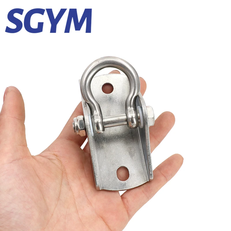 304 Stainless Steel Heavy Duty Swing Fixed Buckles Hook Hanger for Yoga Hammock Chair Sandbag Swing Sets