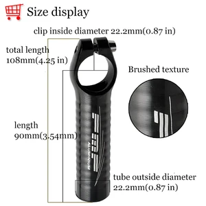 FMFXTR-Bicycle Bull Horn Guide, Wear resistant, MTB GUIDE AUXILIARY, Ultraleve Aluminum Alloy, Bar End, Cycling Part 12 Main Sales Horn Bike Bicycle - №9