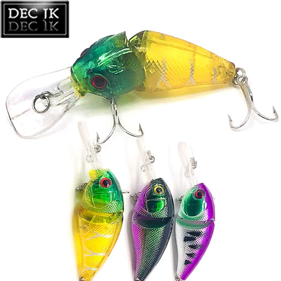 Wobblers Pike For Fishing Lures 2 Jointed Sections Fake Artificial Bait Crankbait Trolling Peche Swimbait Fishing Accessories