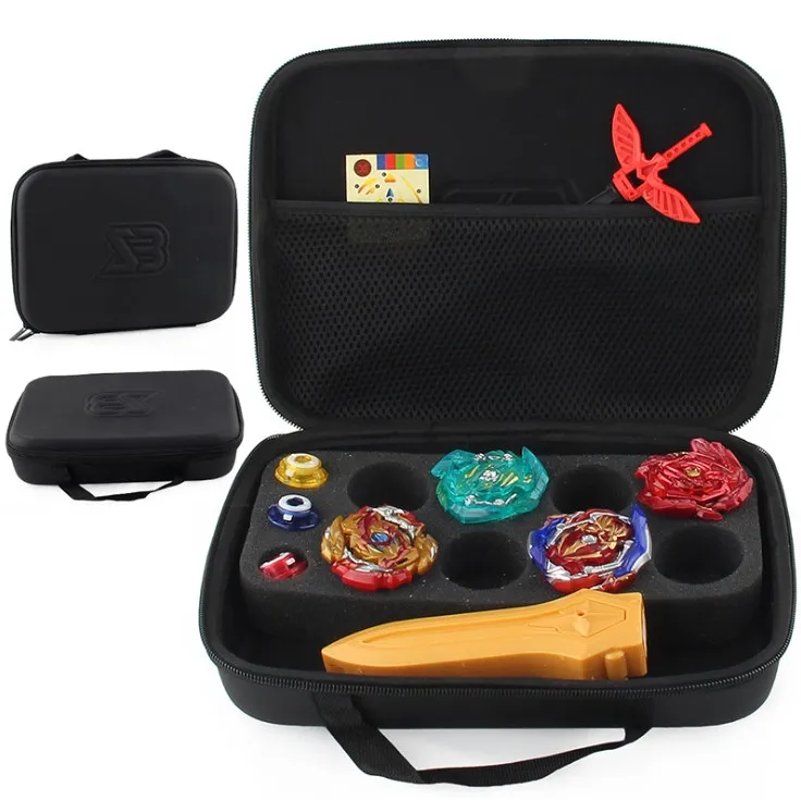 B-X TOUPIE BURST BEYBLADE Lagerung Tasche Set Toupie Bayblade Metall Gyroskop Grip Launcher blayblad Bey Klinge Box Spielzeug Kinder Junge