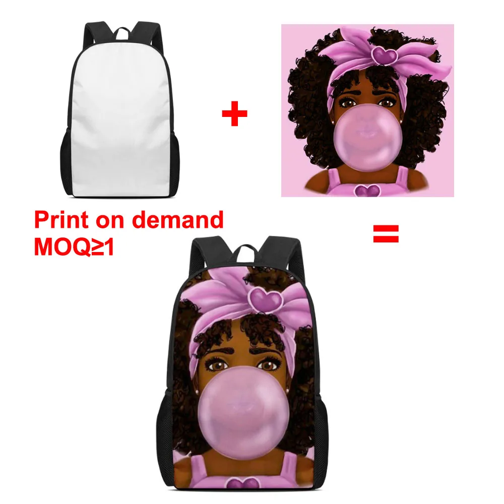 Custom Pattern Print You Want Animal horse Schoolbags Teenagers Girls Boys Student Travel School Book Bag Kids Mochila Backpack