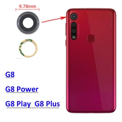 NEW For Motorola Moto G8 G8 Plus G8 Power G8 Play Back Rear Camera Glass Lens With Glue Ahesive