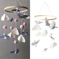 Baby Rattle Mobile Crib Toy Bed Hanging Newborn Wind Chimes Bell Kids Room Decoration Photography Props Dropshipping