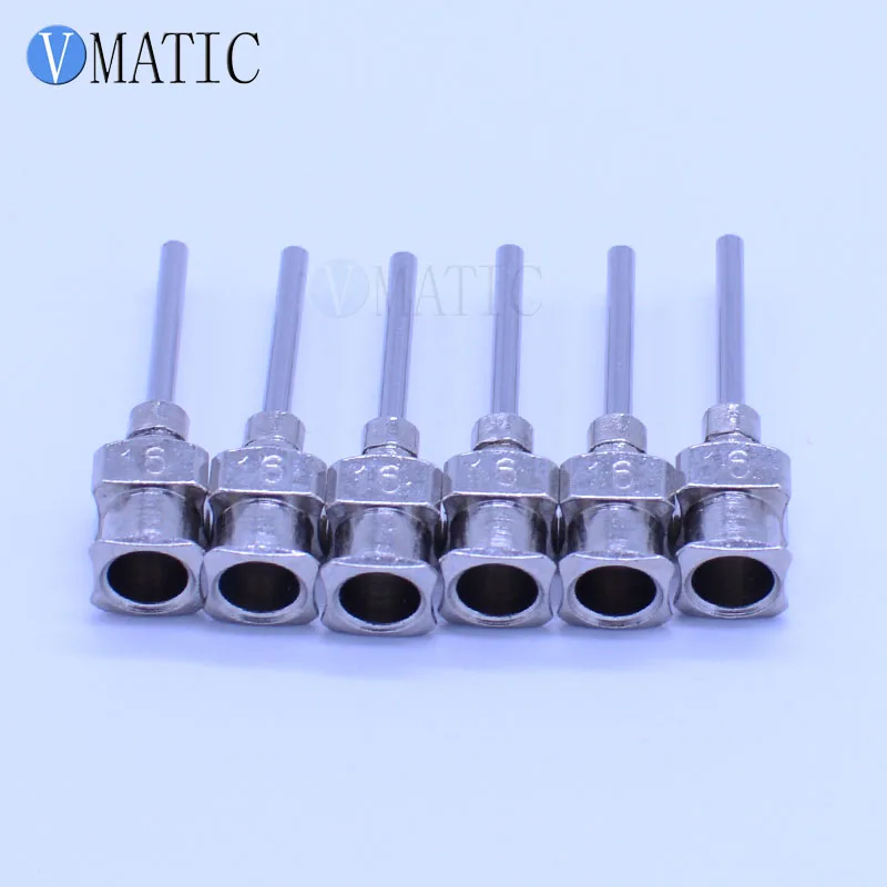 Gratis Verzending Niet-Gesteriliseerde 12Pcs 1/2 ''Inch 16G Rvs Stompe Naald