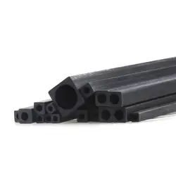 5Pcs Length 500mm Square Carbon Fiber Tube High Foursquare Tube For RC Airplane Model
