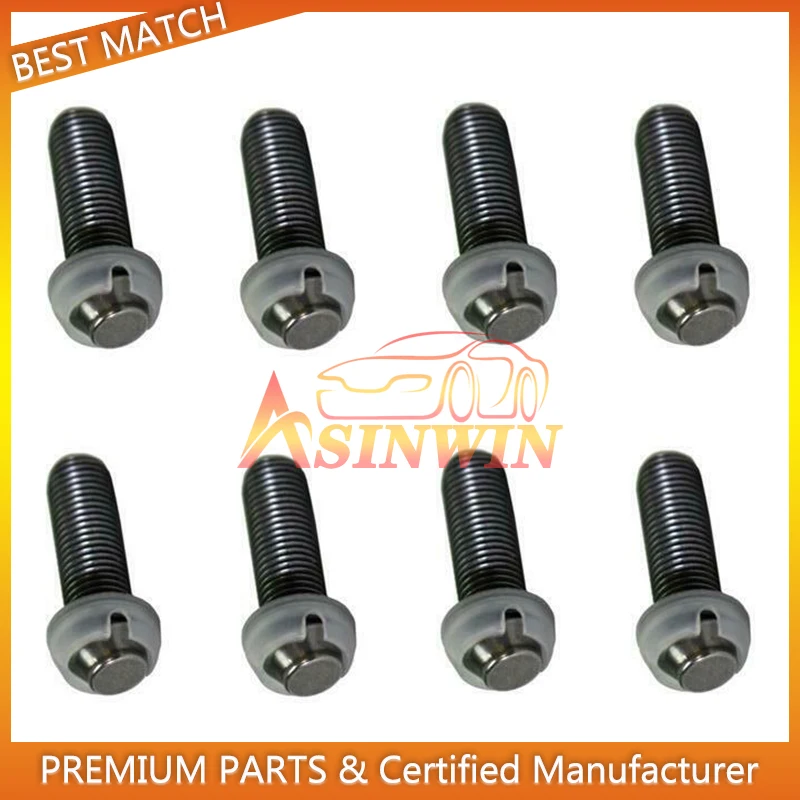 8pcs High Quality Rocker Arm Adjusting Screw 24532-42500 Fits For Mitsubishi Pajero II L200 Triton III L300 L400 4D56 2.5D 2WD