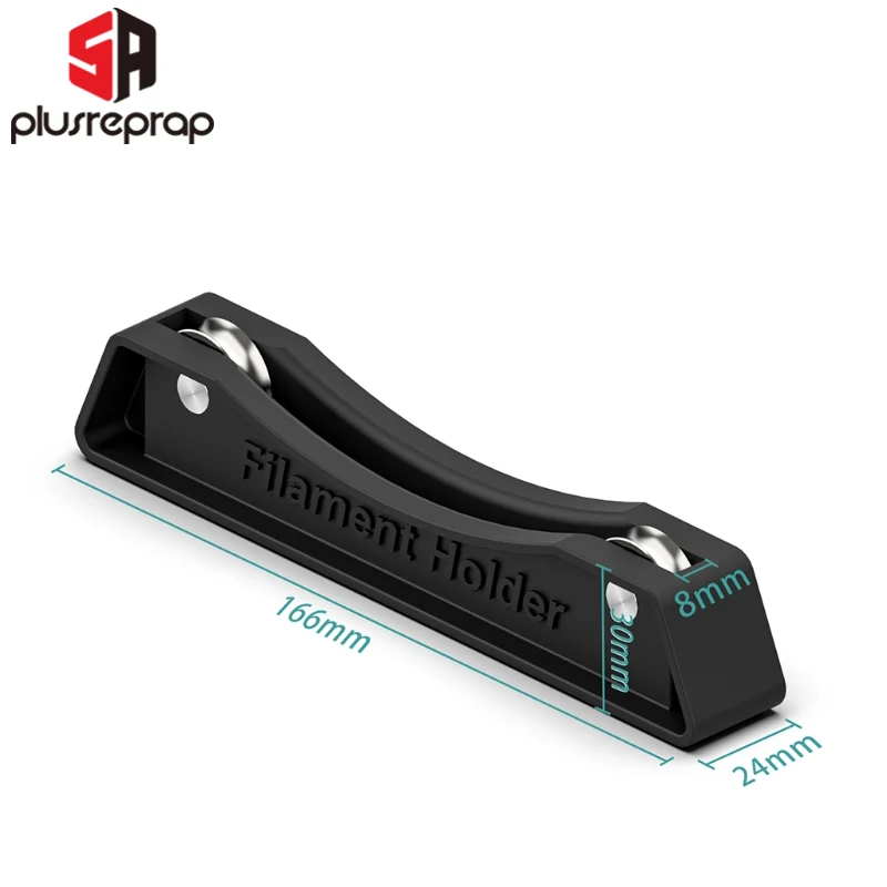 2 PCS von Filament Spool Halter Für ABS PLA Material Rack Halter Material Regale Festen Sitz 3D Drucker Verbrauchs Zubehör