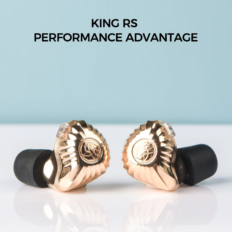 TFZ KING RS مراقب سماعة داخل الأذن HiFi الأذن الخلفي تقليل الضوضاء الموسيقى سماعة سماعات مع كابل انفصال 0.78 3.5 مللي متر