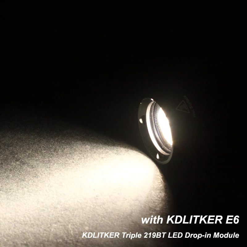 KDLITKER Triple Nichia 219BT 1000 Lumens High CRI LED Drop-in Module (Dia. 26.5mm)