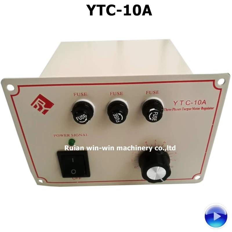 

YTC-10A AC 380V three phase torque motor speed regulator controller for bag making machine