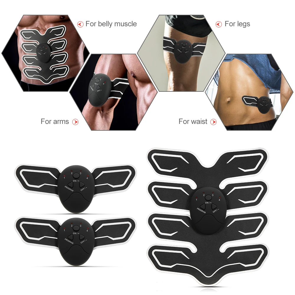 Factory price Muscle Trainer Eight-pack Fitness Equipment Toner Belly Leg Arm Exercise Health Abdominal Fitness Training Toning