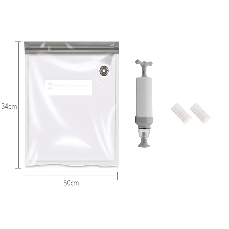 3D Printer Filament Storage Kit Vacuum Sealed Bags Filament Safekeeping with Humidity Indicator Cards/ Hand Pump /Sealing Clip