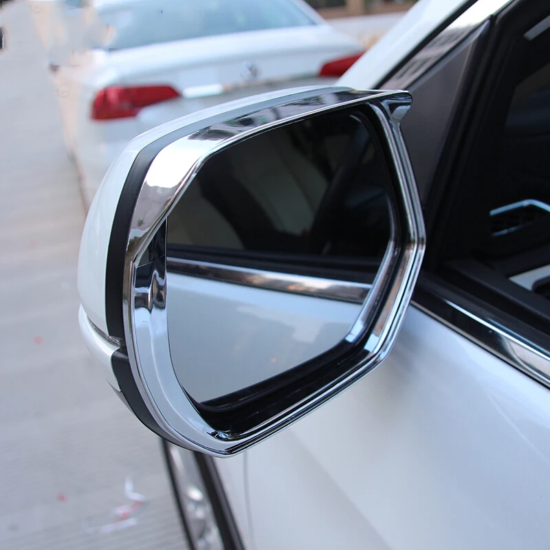 2012 13 14 15 2016 Car Side Door Rearview Tuning Mirror Rain Eyebrow Trim Cover ABS Chrome Accessories for Honda CRV CR-V 2pcs