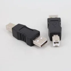 High Speed USB 2.0 type A Male to type B Male USB Printer Scanner Adapter data sync Coupler Converter Connector