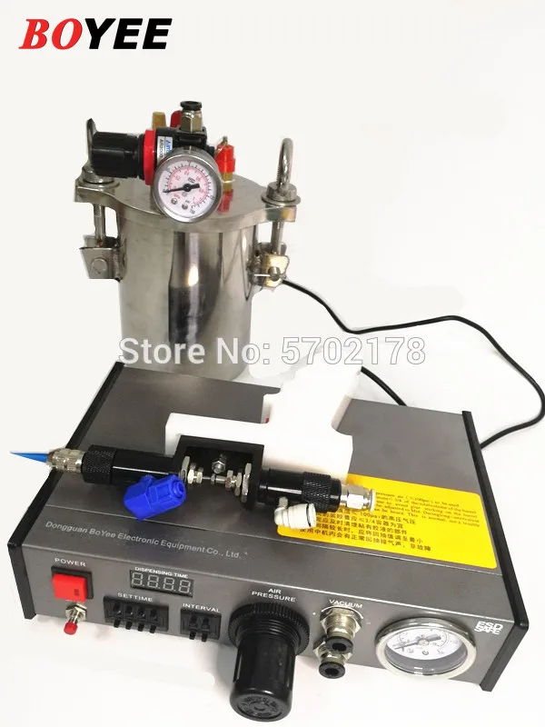 Digital display precision Automatic Epoxy resin  glue dispenser doming machine With manual stand