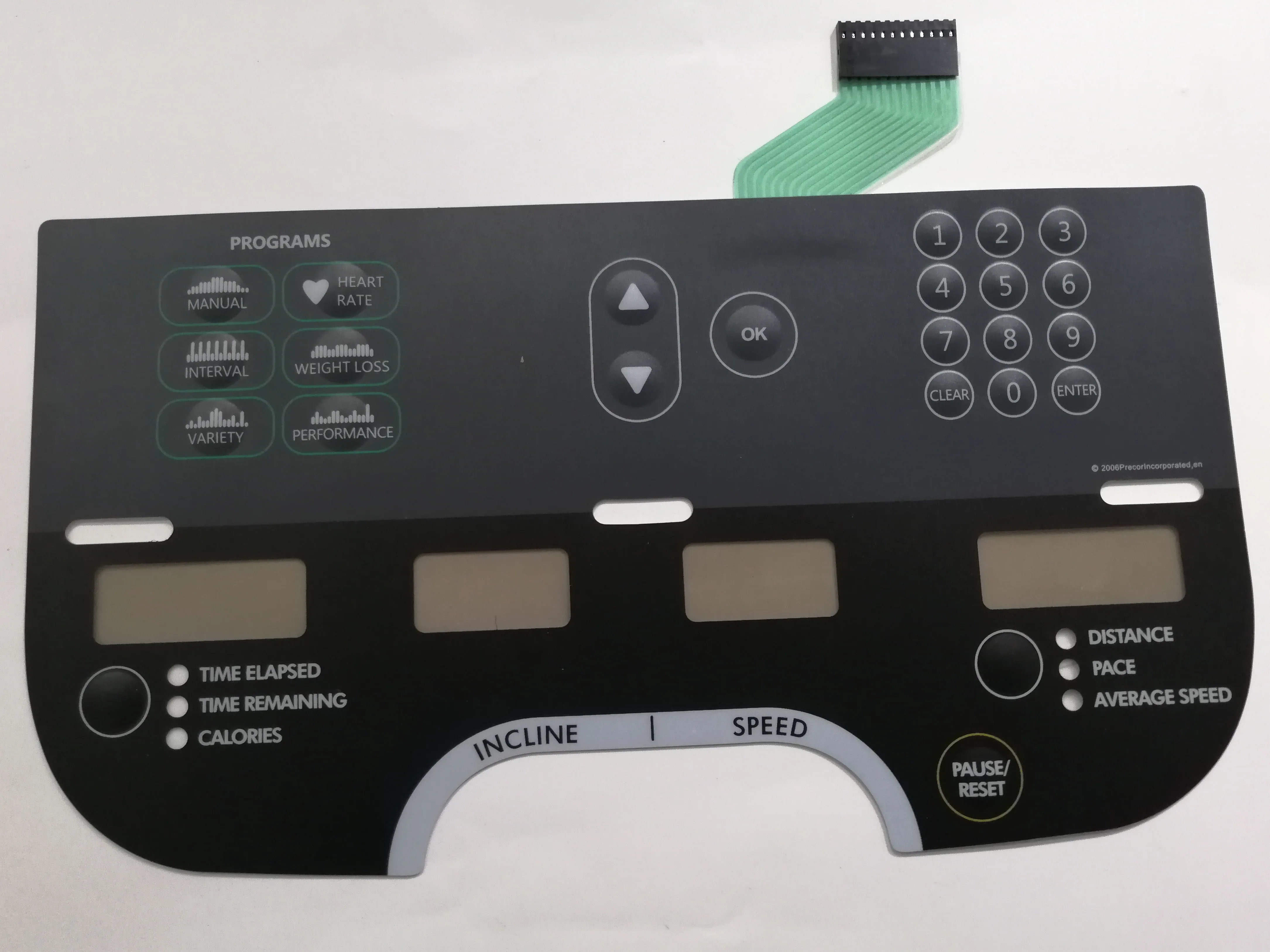 1pcs-Precor 932i 954i main panel membrane switch