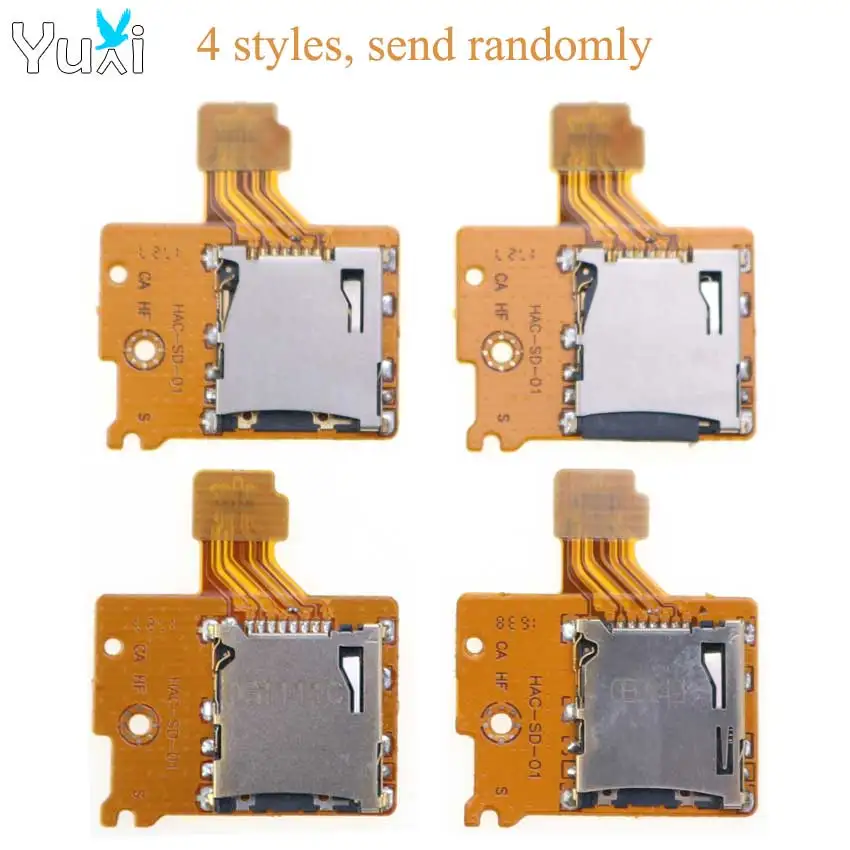 

YuXi 1pc Micro-SD TF Card Slot Socket Board Replacement For Nintend Switch NS Game Console Card Reader Holder Socket