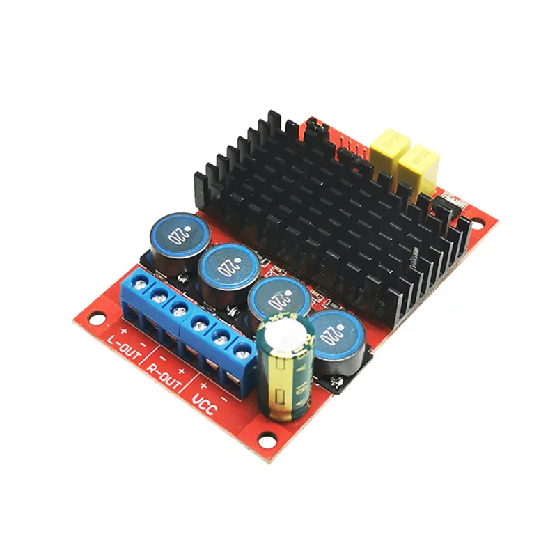 O gorączce TDA7492 elektryczny maszyny węglowej płyta wzmacniacza zasilania 2. W wieku 0 podwójny kanał 2*50W moduł wzmacniacza audio