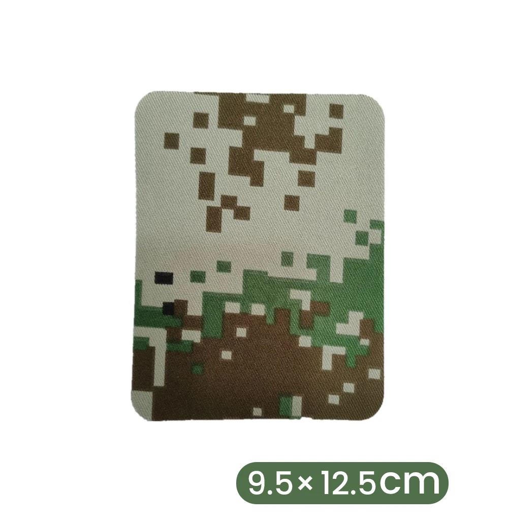 1PC Oval Quadrat 9,5*12,5 cm 11*14cm Hot Melt Kleber Camouflage Kleber Bügeln Patch imitation Denim Nähen Knie Ellenbogen DIY Kleidungsstück – Detail 11